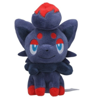 Officiële Pokemon center knuffel Pokemon fit Zorua 15cm 